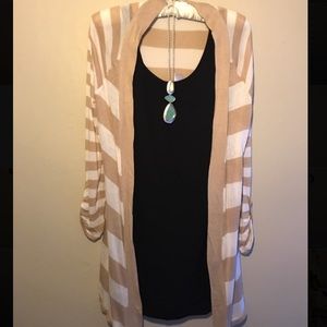🌟3 for $15+$4.99 shipping🌟Striped Drape Sweater